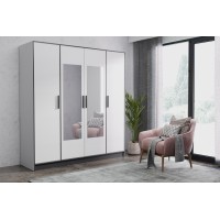 Skapis ROJ 206 I, balts